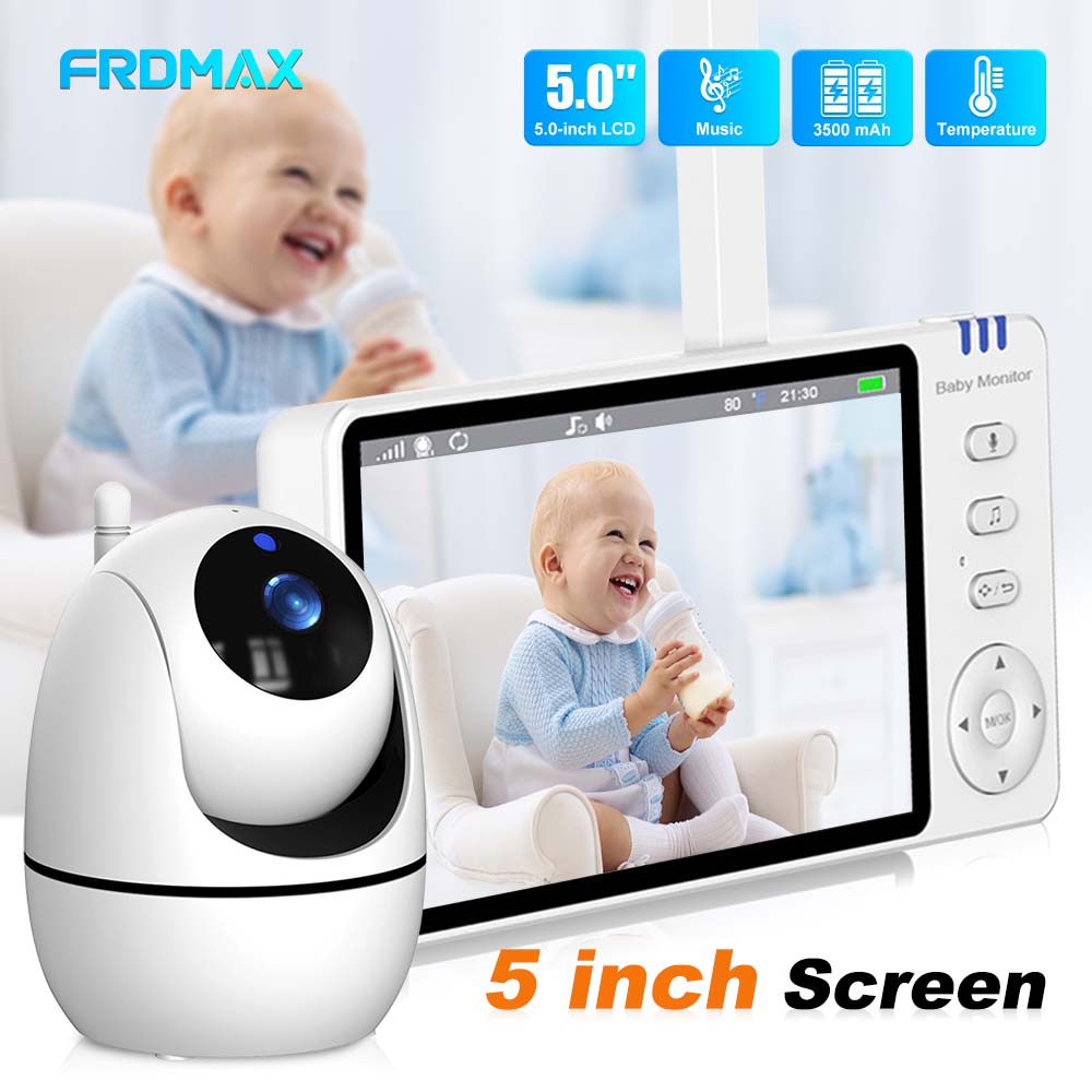 Baby Nursery Camera - 5-calowa elektroniczna niania wideo, wewnętrzny bezprzewodowy