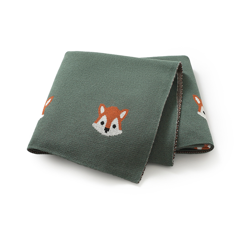 Baby Boy Nursery Quilt - Kocyki dla niemowląt bawełniane z motywem