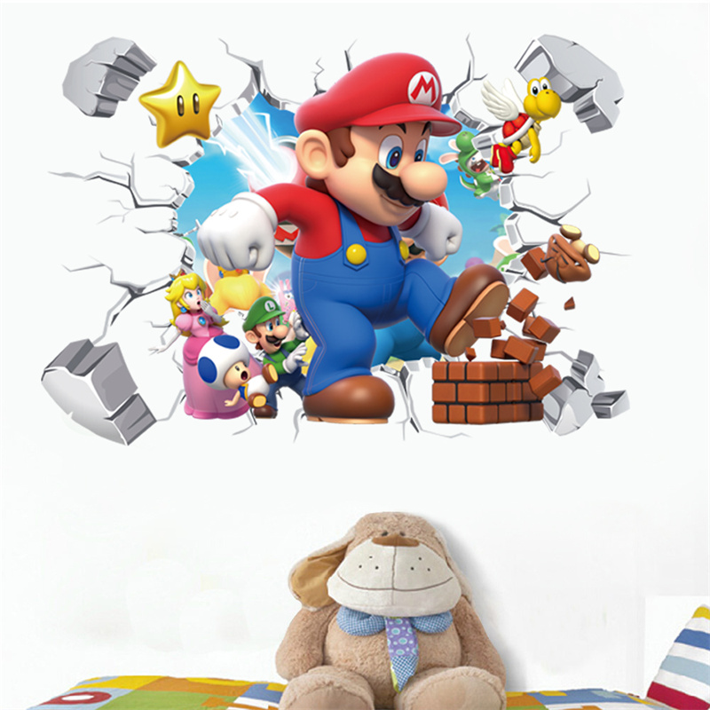 Baby Nursery Set Furniture - Naklejki ścienne 3D z postaciami z