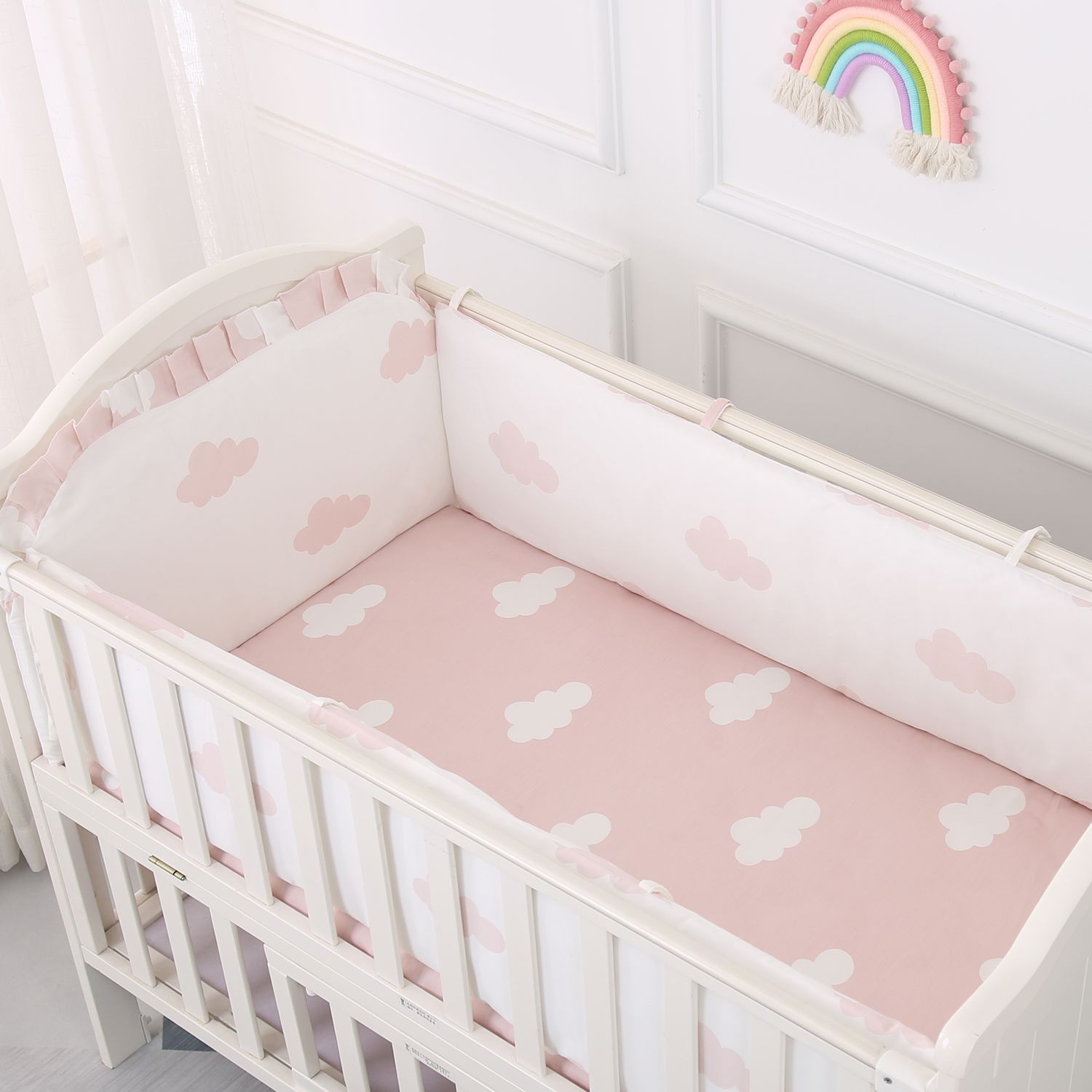 Baby Nursery Sale - Cartoon szopka Liner 3D Mesh bawełna
