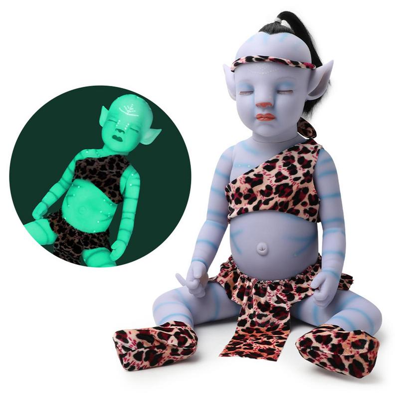 Baby Nursery Decor Girl - Nowy świecący awatar Reborn Doll Kids
