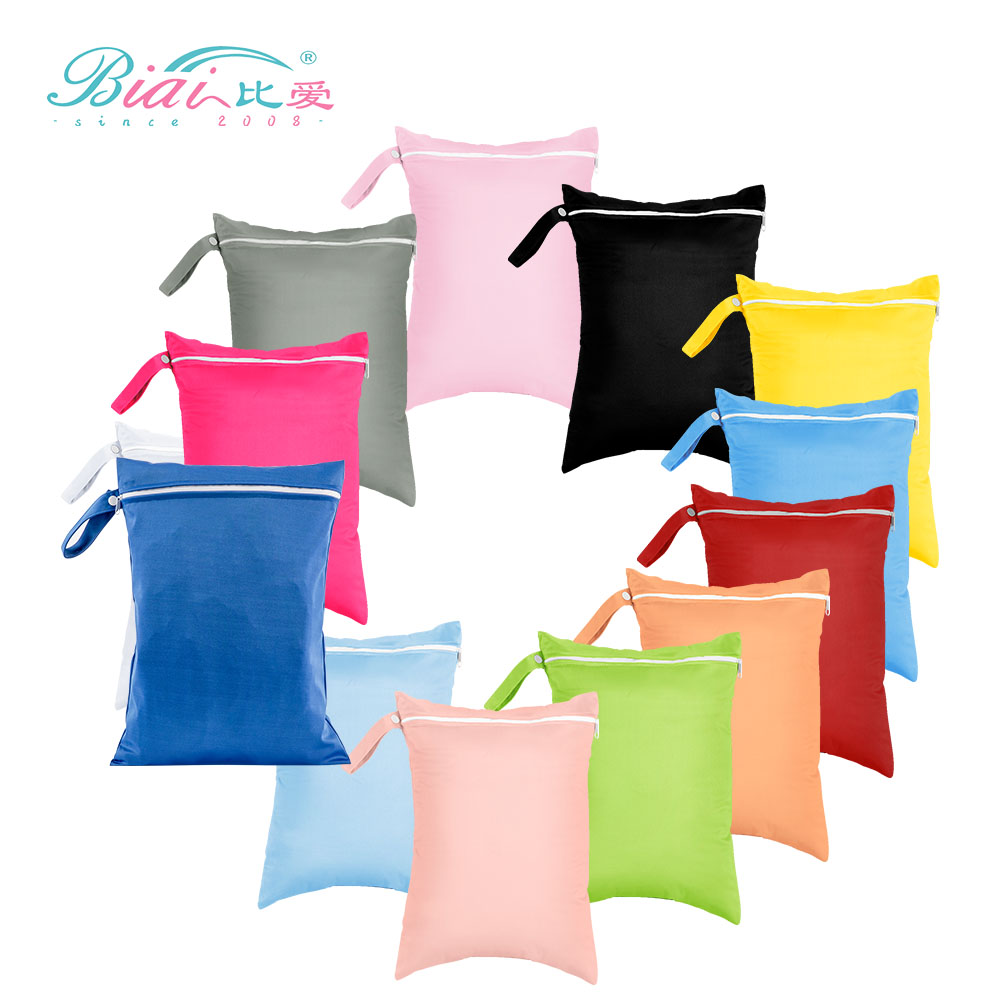 Baby Nursery Bags - BIAI PUL jednokolorowa wodoodporna torba na