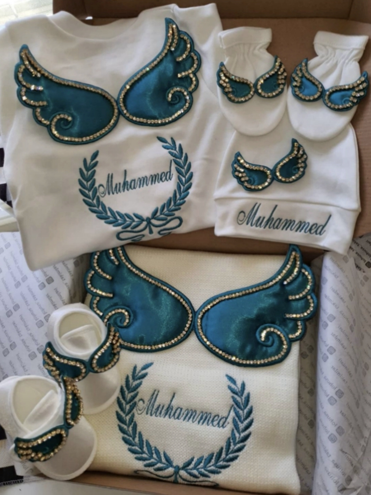 Baby Nursery Sets - Dollbling Hospital Exit 5 szt. Haftowane