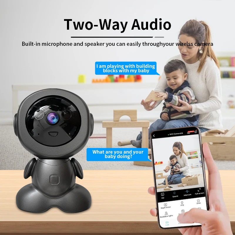 Kamera robota monitorującego 8 – Baby Nursery Camera recenzja i cena