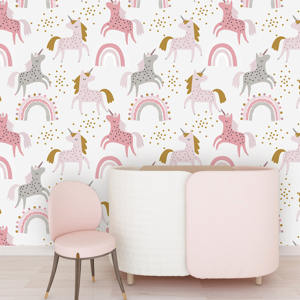 Przedszkole tapeta Baby Girl B – Baby Nursery Jungle recenzja i cena
