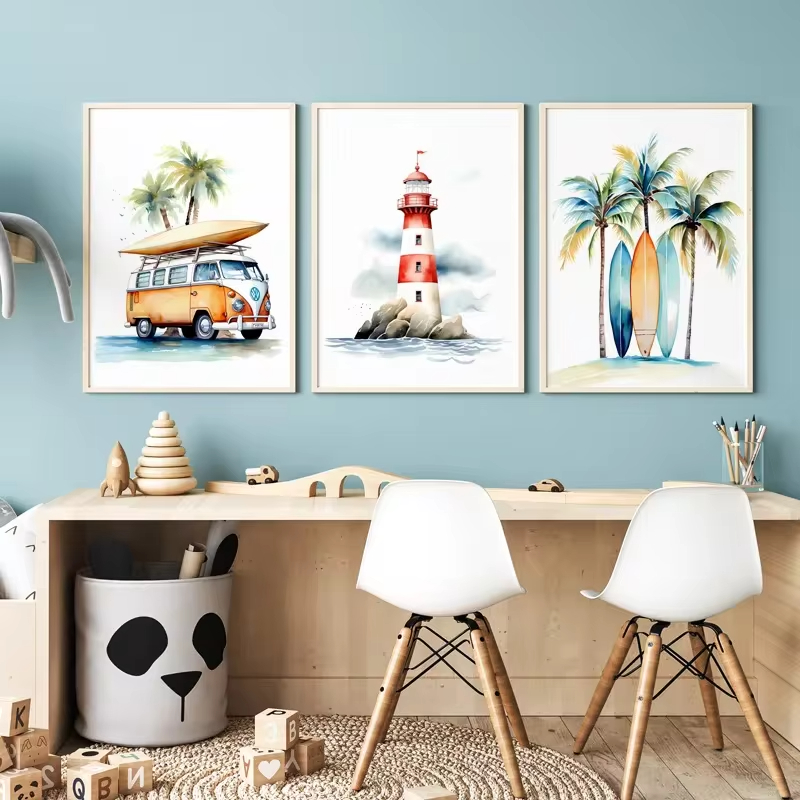 Surf Ocean Themed Nursery Beac – Baby Nursery Ocean Theme recenzja i cena