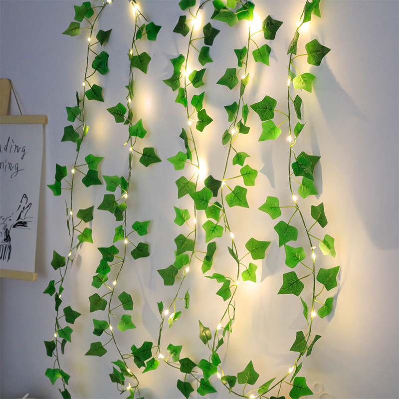 2M Zielona girlanda z liści, s – Baby Nursery Lamp recenzja i cena