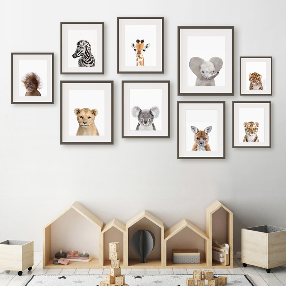Dekoracje ścienne do pokoju dz – Baby Nursery Jungle recenzja i cena