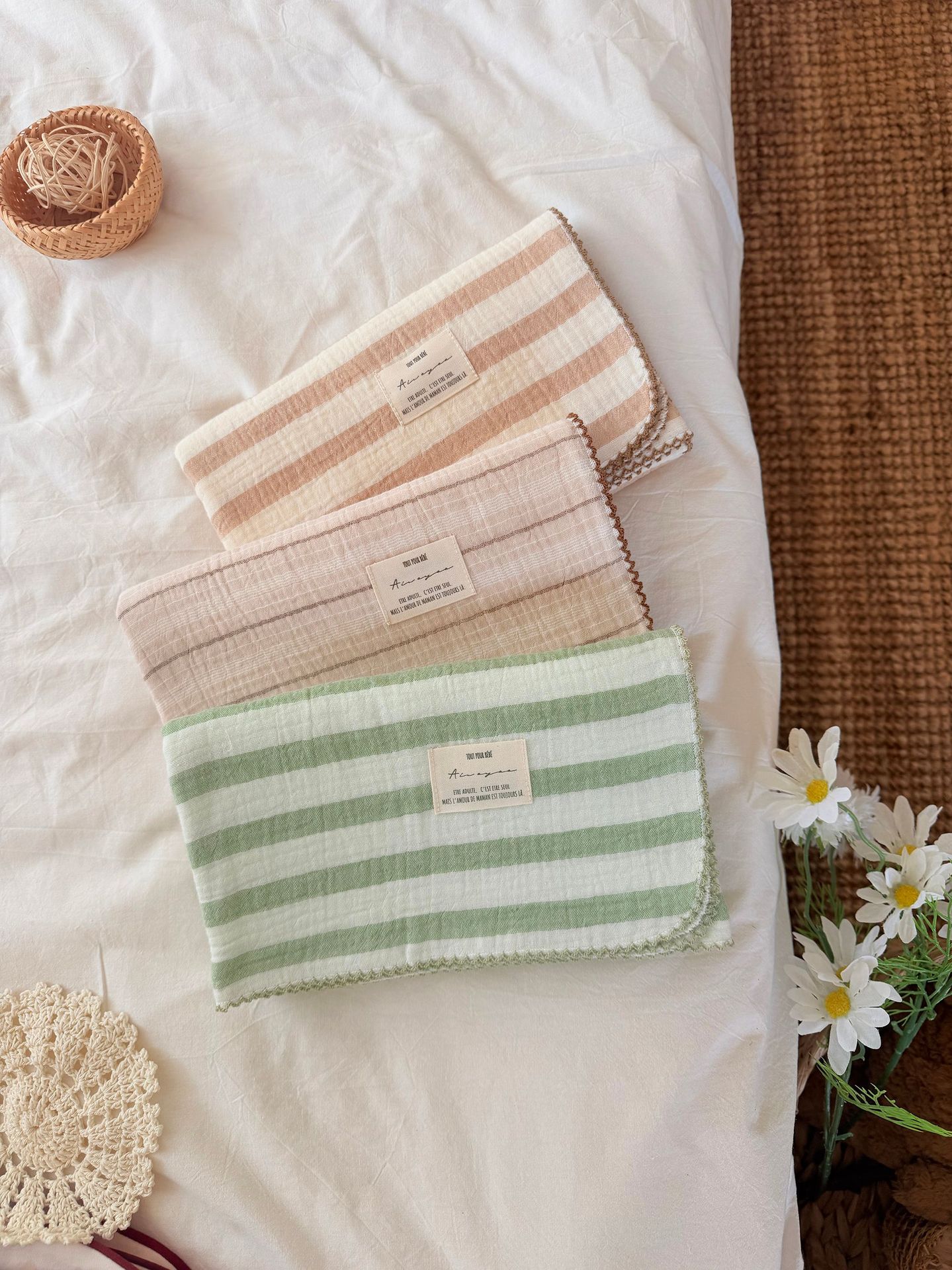 Letnie muślinowe otulacze dla  – Baby Boy Nursery Quilt recenzja i cena