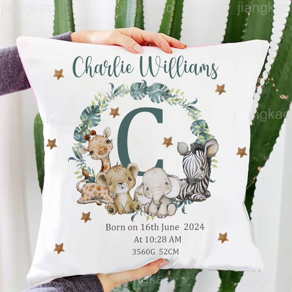 Spersonalizowane zwierzę Safar – Baby Nursery Name Letters recenzja i cena