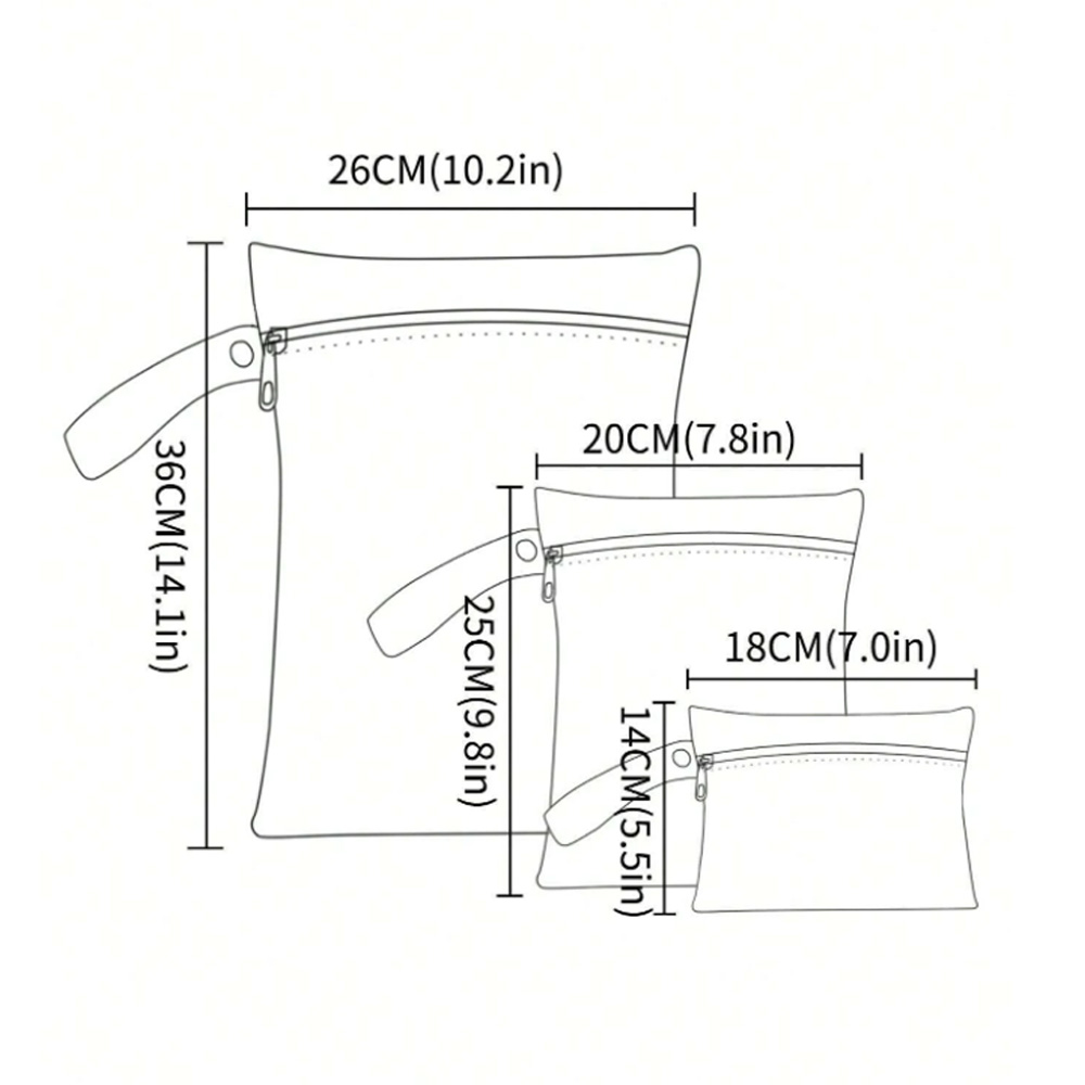 Elinfant 3 szt. Przenośna torb – Baby Nursery Bags recenzja i cena