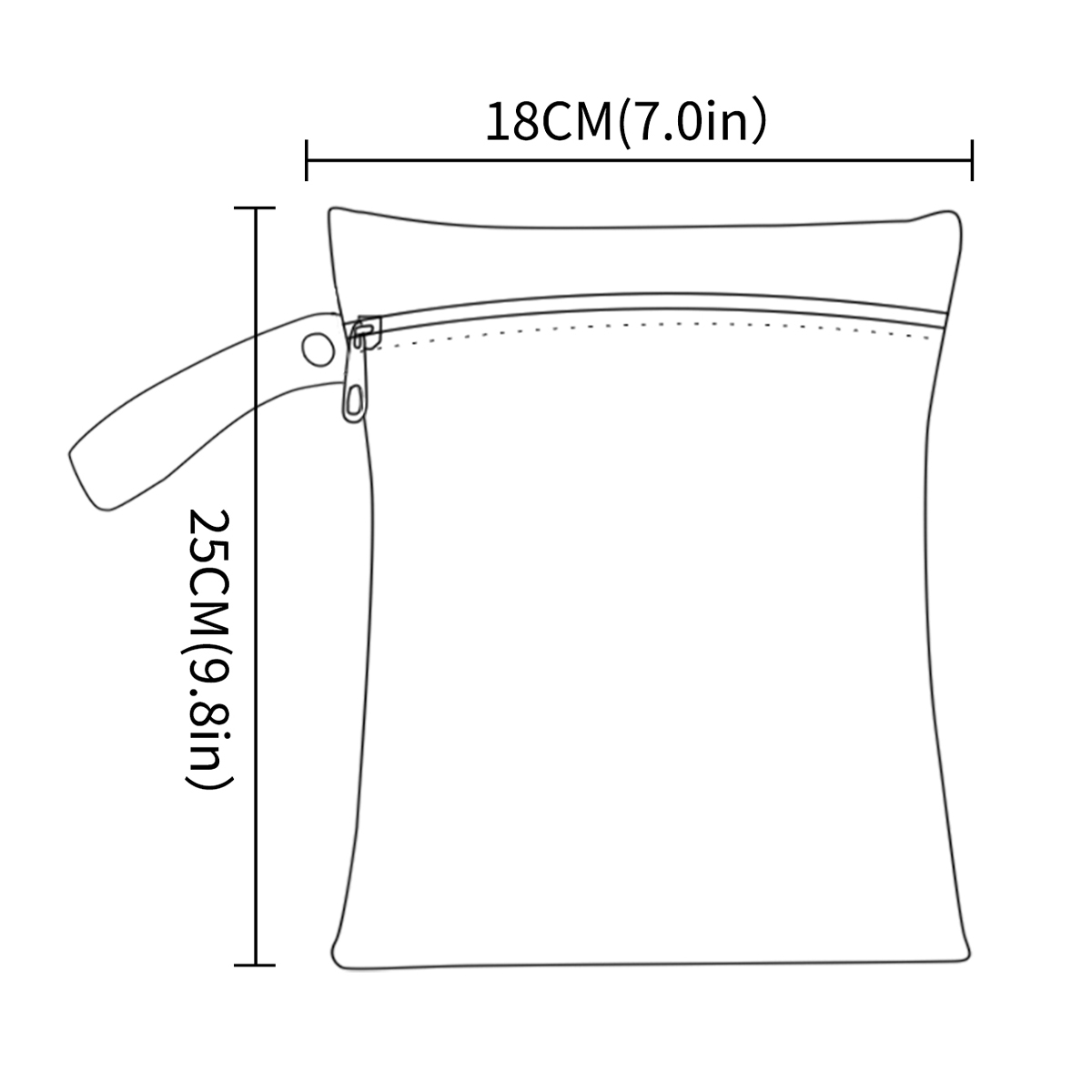 Elinfant 2 szt. Wodoodporna mi – Baby Nursery Bags recenzja i cena