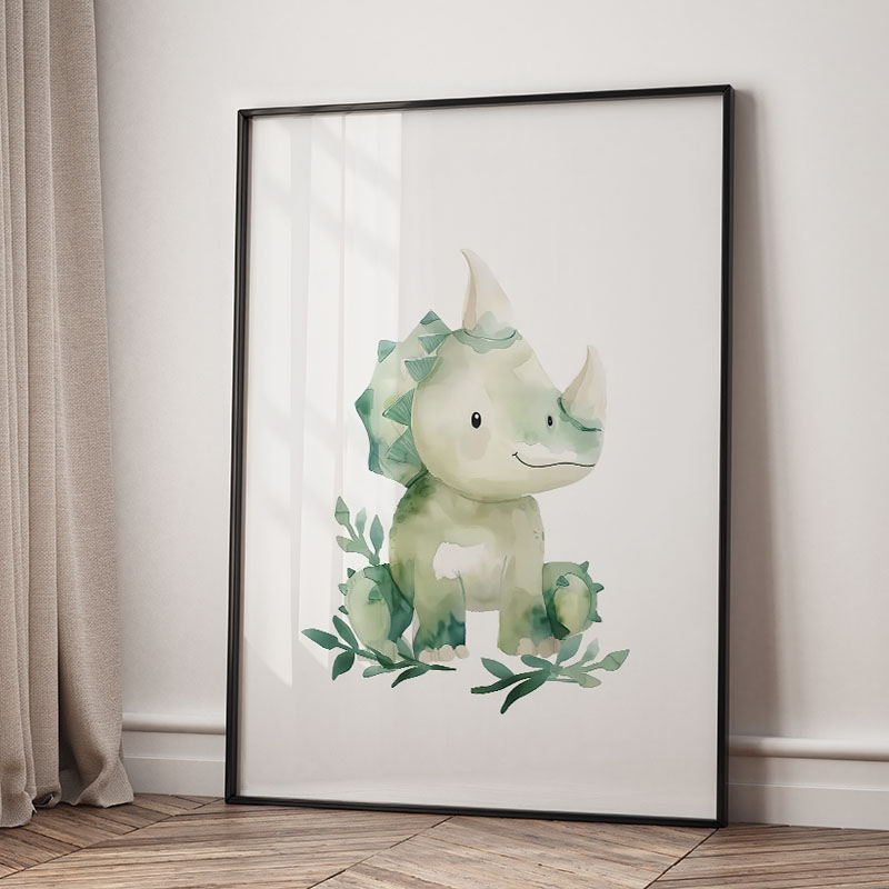 Kreskówkowy Dinozaur w Dżungli – Baby Nursery Jungle recenzja i cena