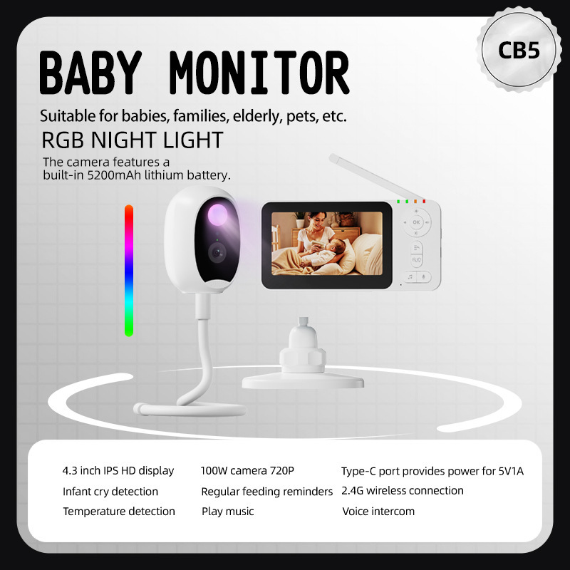 Inteligentna kamera do monitor – Baby Nursery Camera recenzja i cena