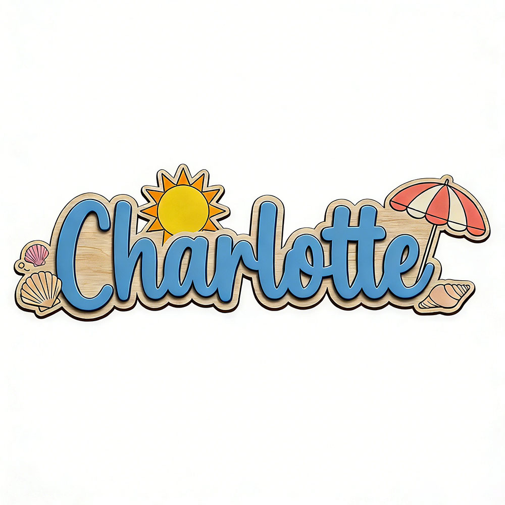Personalizowana drewniana tabl – Baby Nursery Themes Girl recenzja i cena