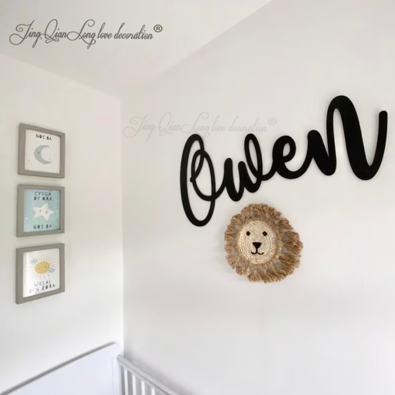 Niestandardowy dekoracyjny dre – Baby Nursery Name Letters recenzja i cena
