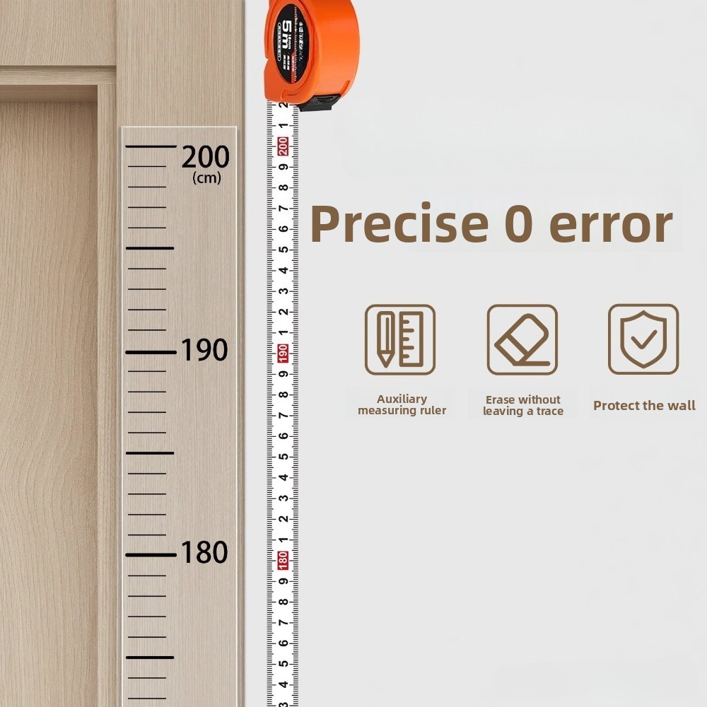 Naklejka ścienna do pomiaru wz – Growth Chart Ruler recenzja i cena