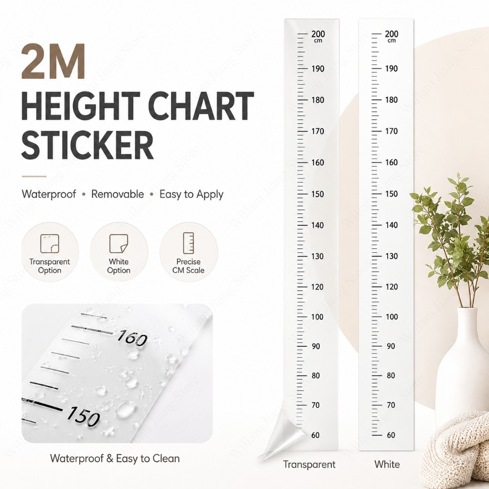 Naklejka ścienna do pomiaru wz – Growth Chart Ruler recenzja i cena