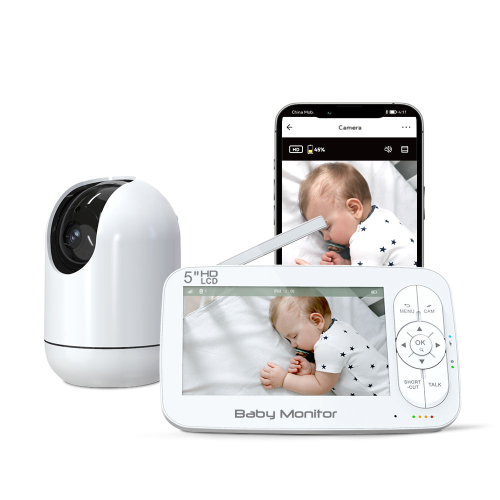Kamera dla dziecka 5 cali 2MP  – Baby Nursery Camera recenzja i cena