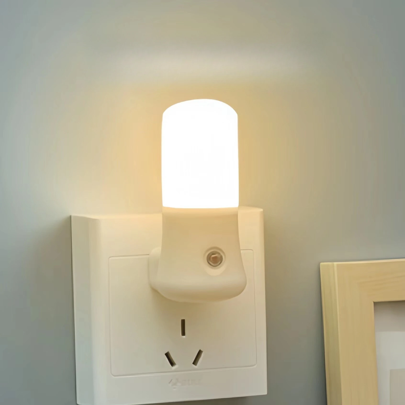 Lampka Nocna LED Biała EU/US W – Baby Nursery Lamp recenzja i cena