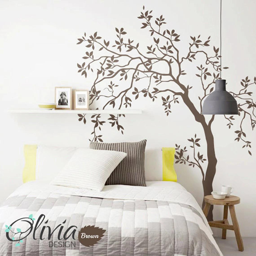 Duże drzewo Naklejka ścienna P – Baby Nursery Set Furniture recenzja i cena