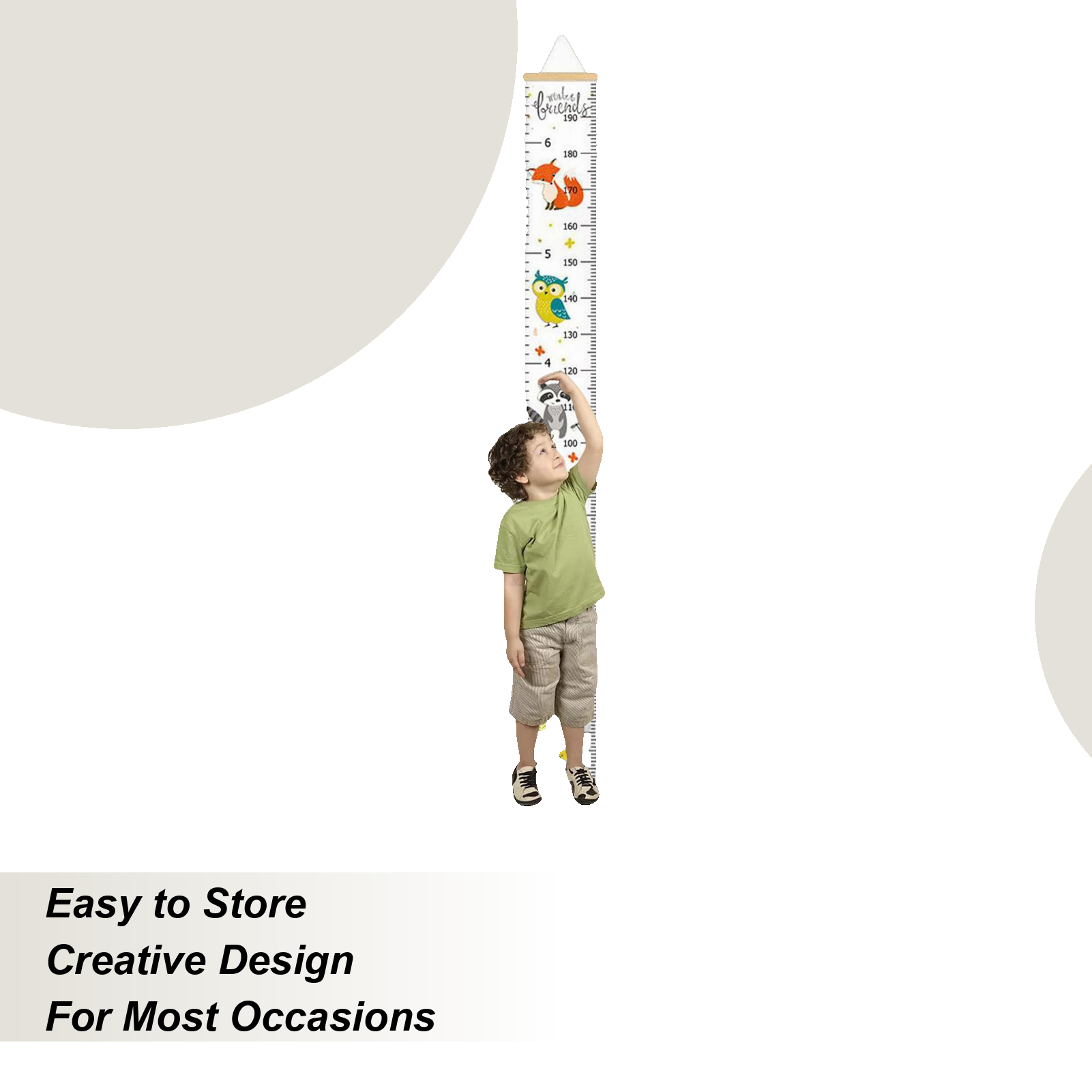 Tablica wzrostu dla dzieci, wy – Growth Chart Ruler recenzja i cena