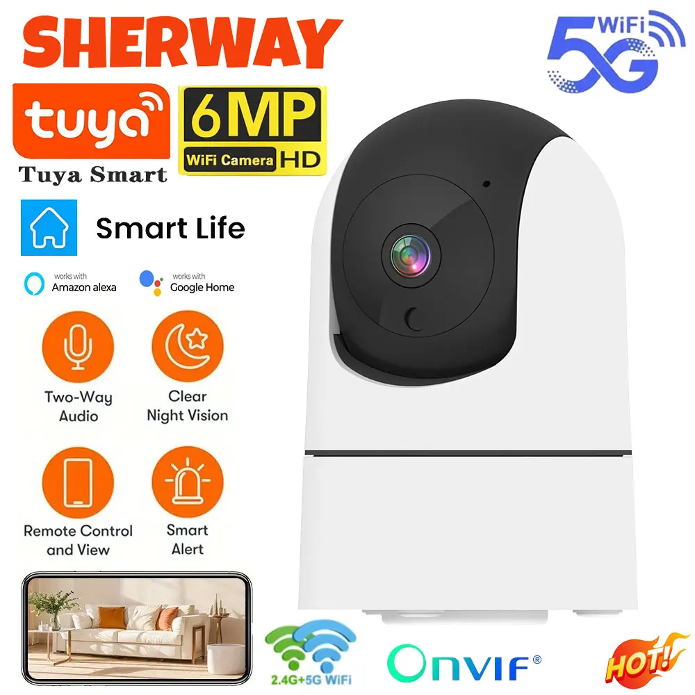 Tuya 5G WiFi kamera IP kryty 6 – Baby Nursery Camera recenzja i cena