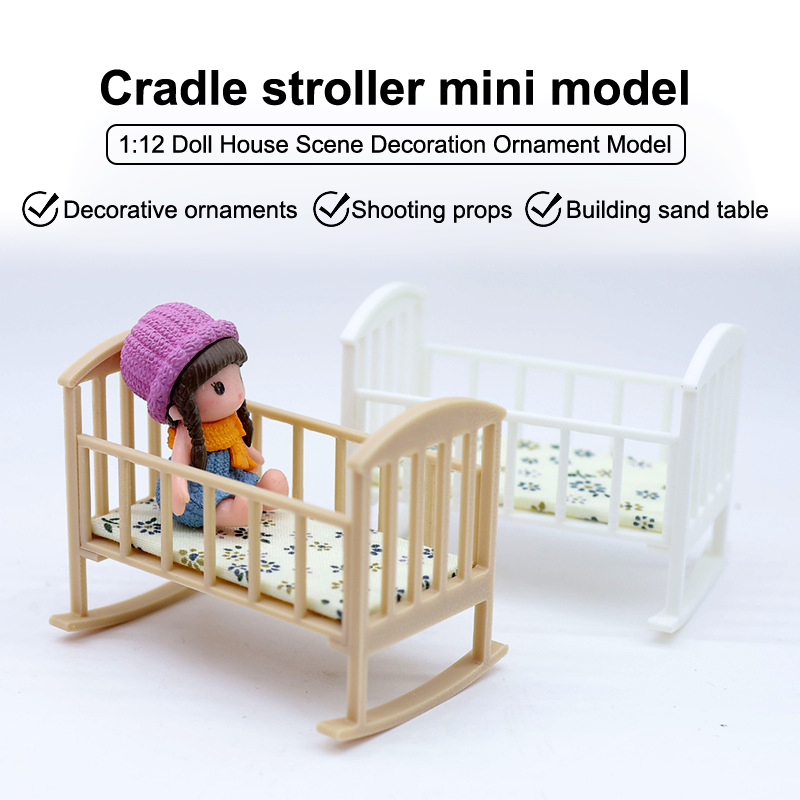 ⭐ GORĄCY ❗   1/12 Miniaturowa  – Baby Nursery Dolls recenzja i cena