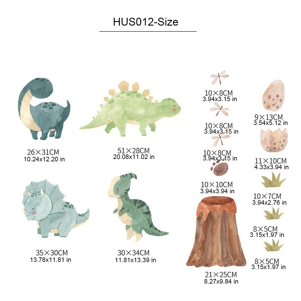 Naklejki ścienne z dinozaurami – Baby Nursery Set Furniture recenzja i cena