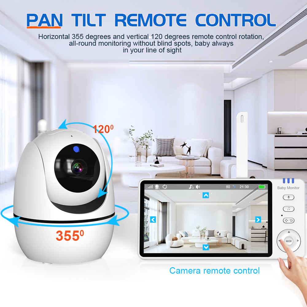 Niania elektroniczna z kamerą  – Baby Nursery Camera recenzja i cena