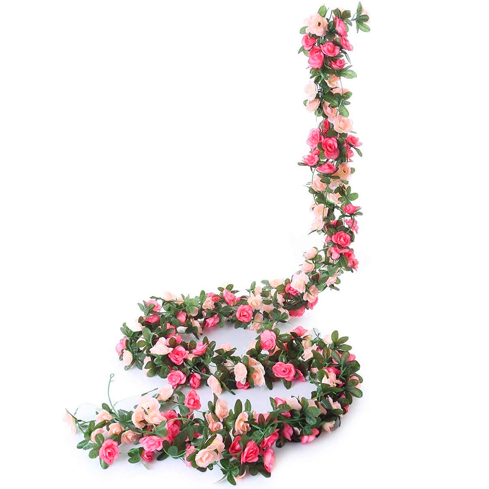 8.2ft Sztuczna girlanda różowa – Baby Nursery Decor Girl recenzja i cena