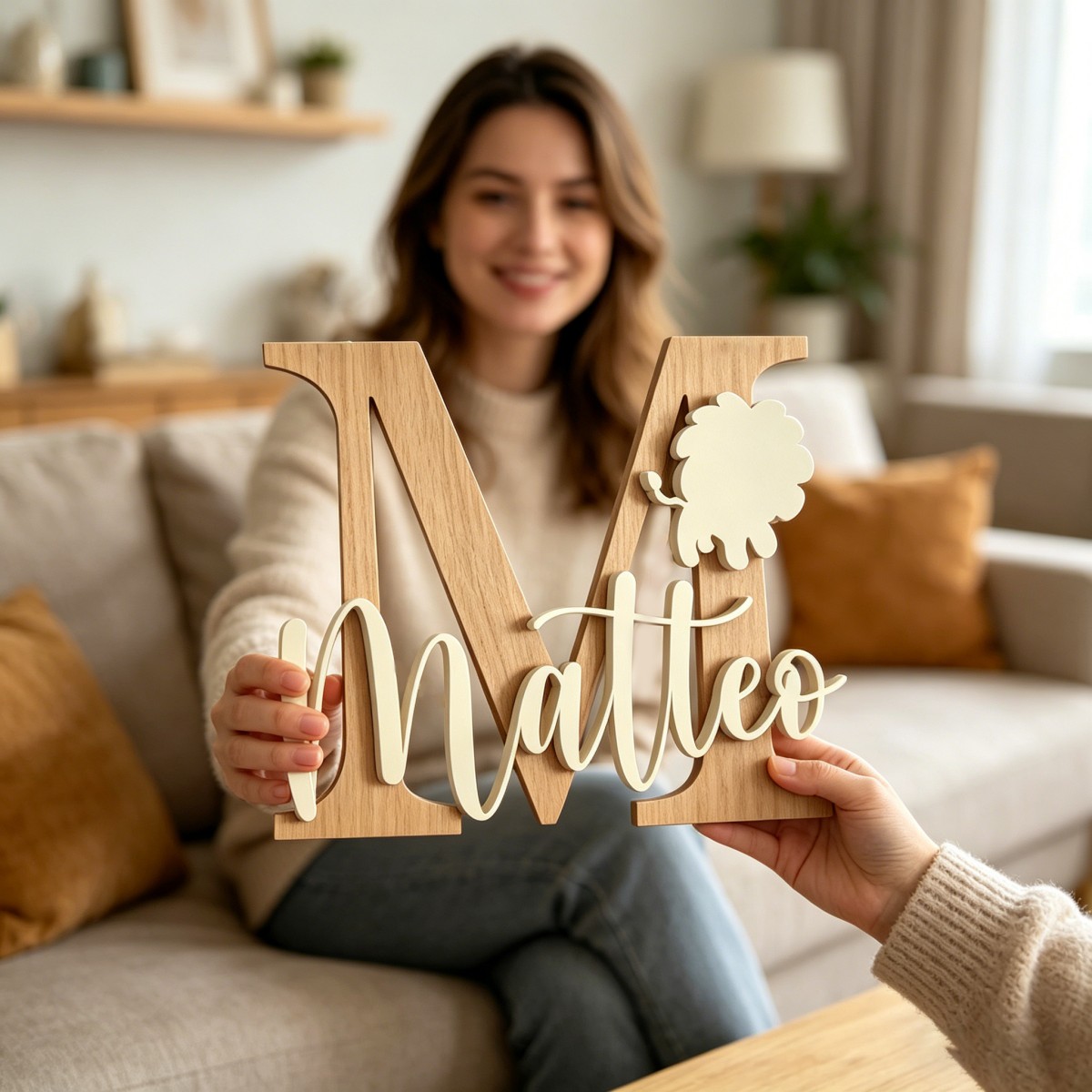 1 szt. Personalizowana drewnia – Baby Nursery recenzja i cena