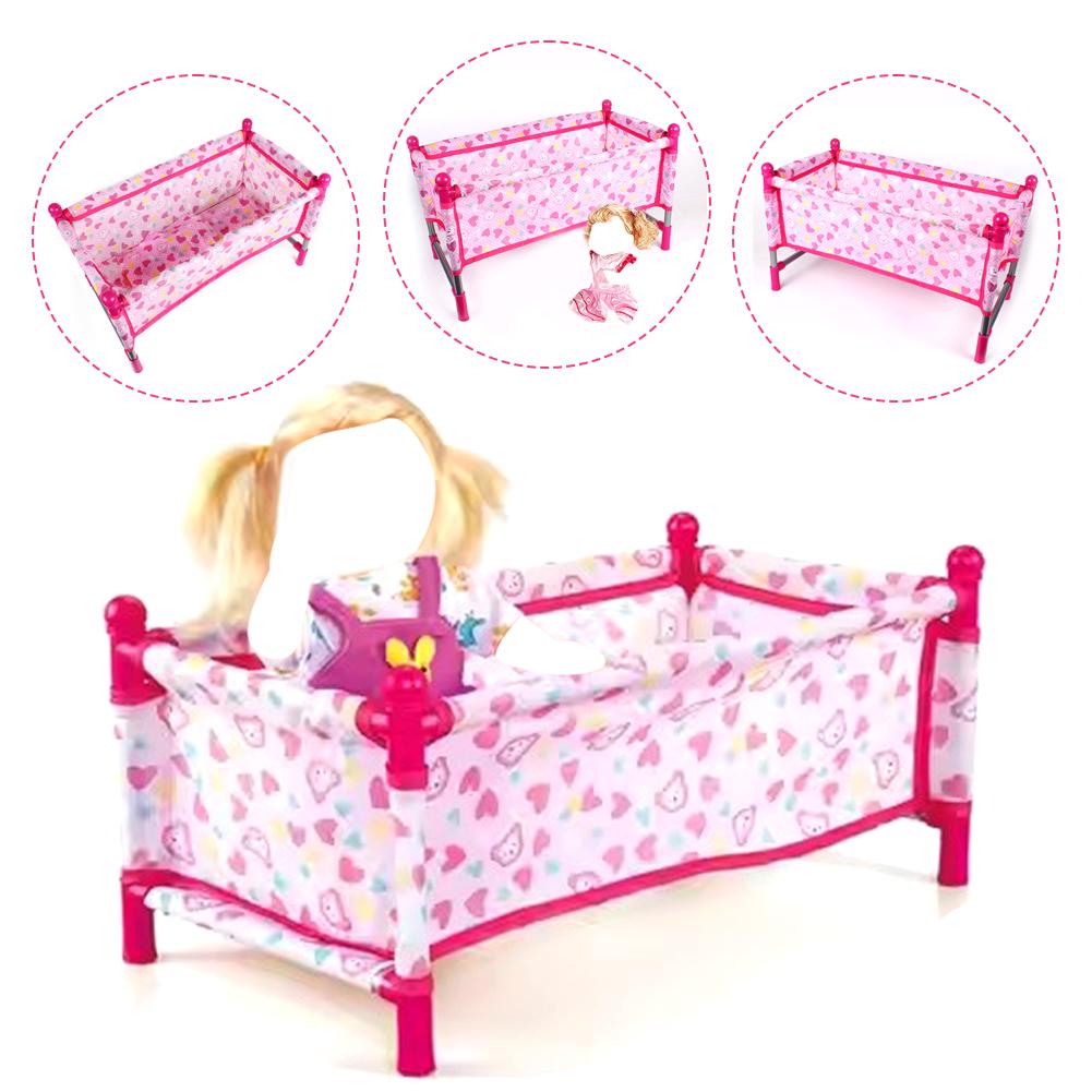 Łóżeczko dla lalek, symulacja  – Baby Nursery Bed recenzja i cena
