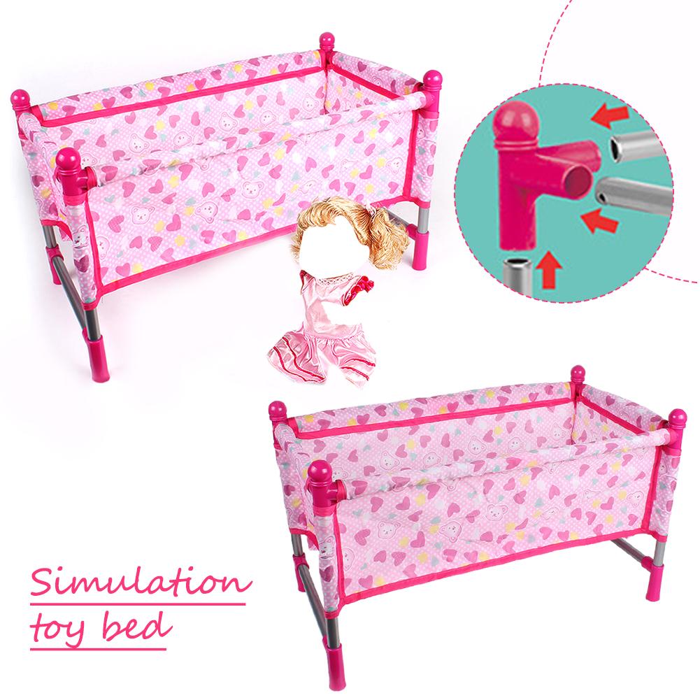 Łóżeczko dla lalek, symulacja  – Baby Nursery Bed recenzja i cena