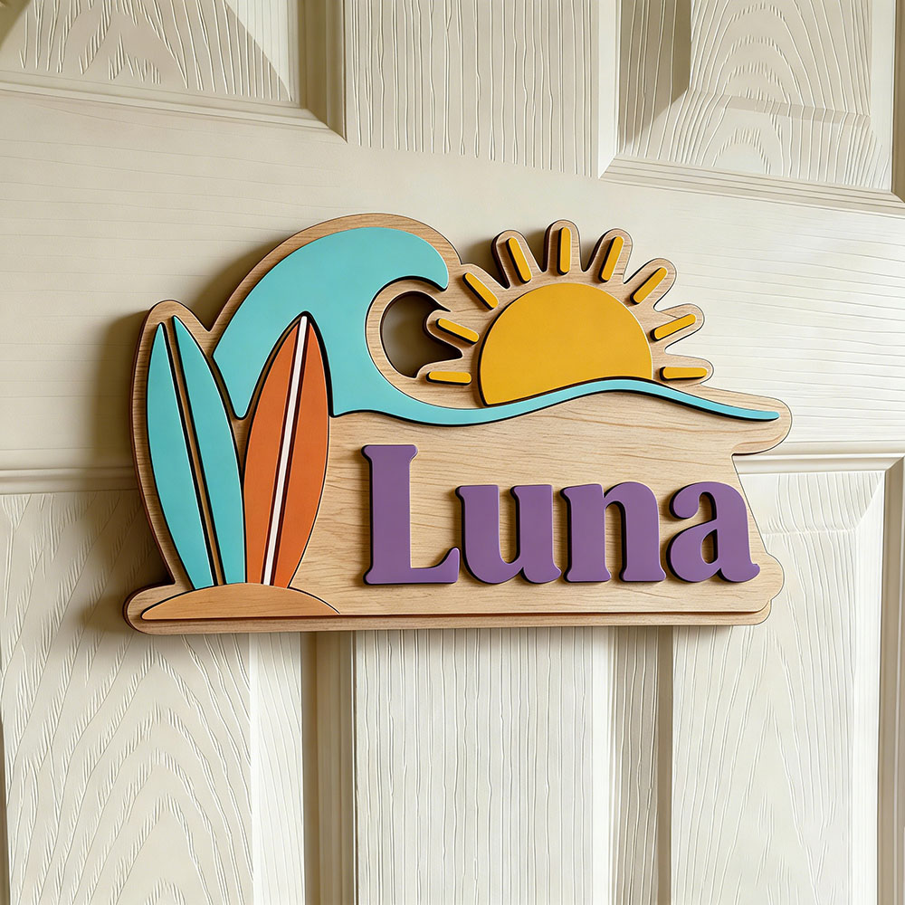 Personalizowana drewniana tabl – Baby Nursery recenzja i cena