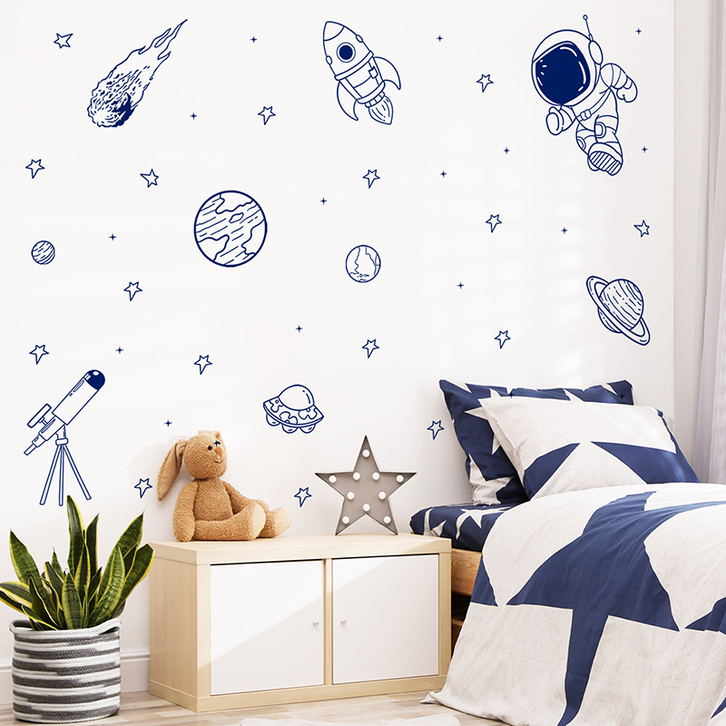 Naklejka ścienna Cartoon Unive – Baby Nursery Set Furniture recenzja i cena