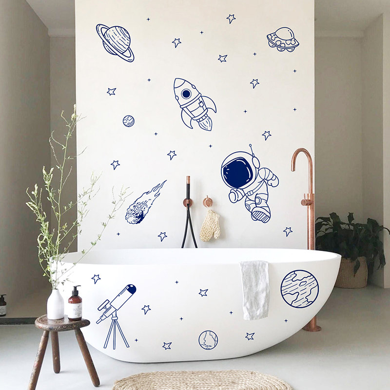 Naklejka ścienna Cartoon Unive – Baby Nursery Set Furniture recenzja i cena