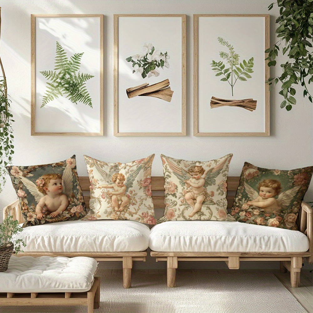 Zestaw 4 poszewek na poduszki  – Baby Nursery Sets recenzja i cena