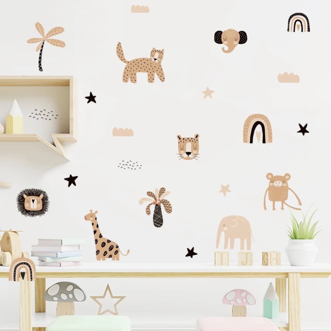 Naklejki do pokoju dziecięcego – Baby Nursery Decor Girl recenzja i cena