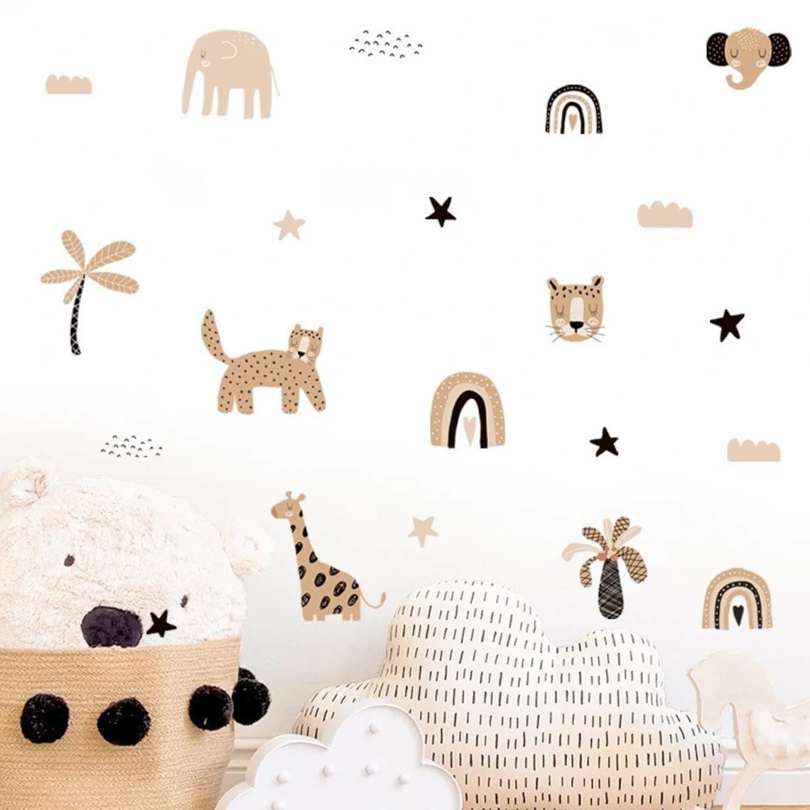 Naklejki do pokoju dziecięcego – Baby Nursery Decor Girl recenzja i cena